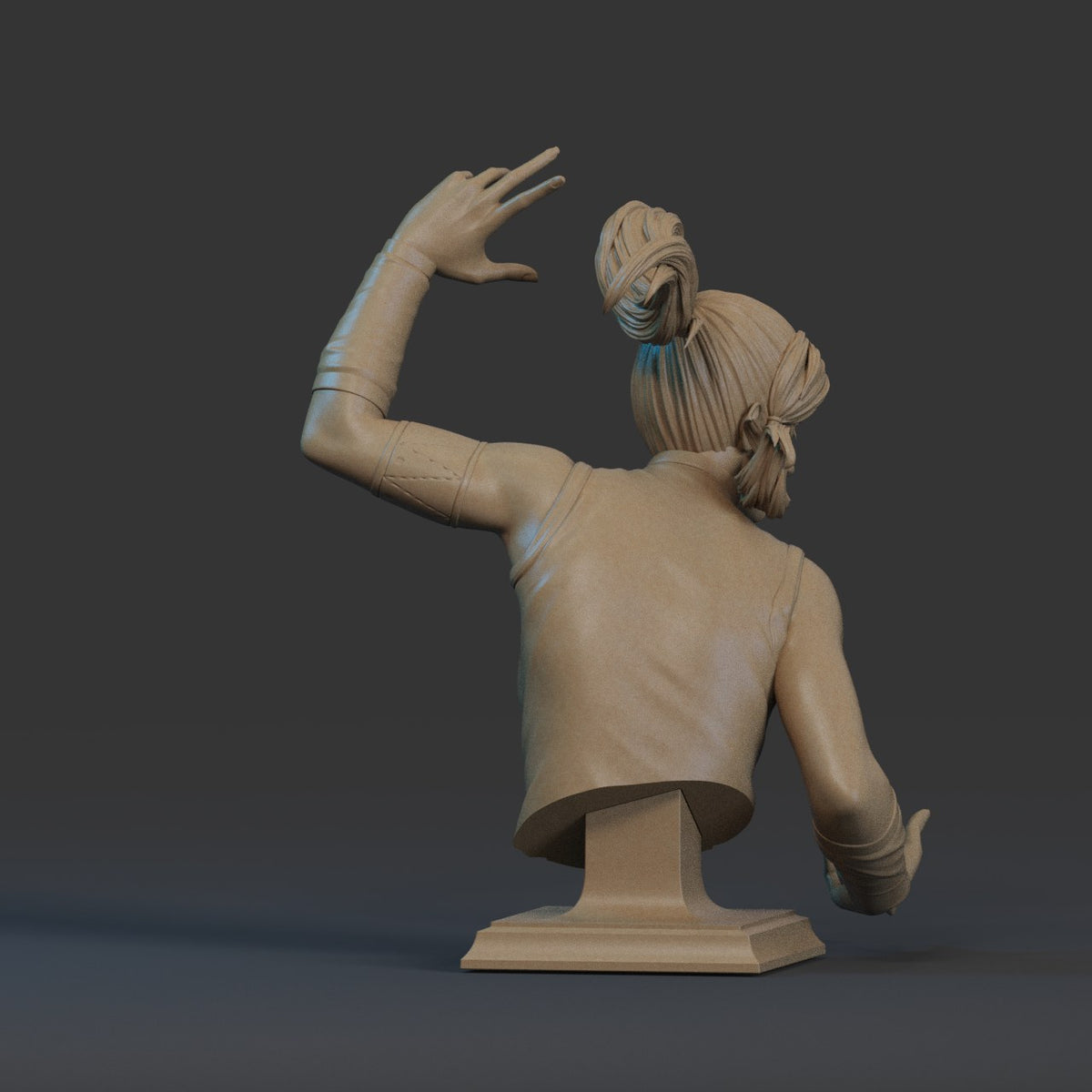 Korra resin figure