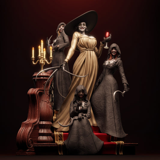 Lady Dimitrescu resin figure