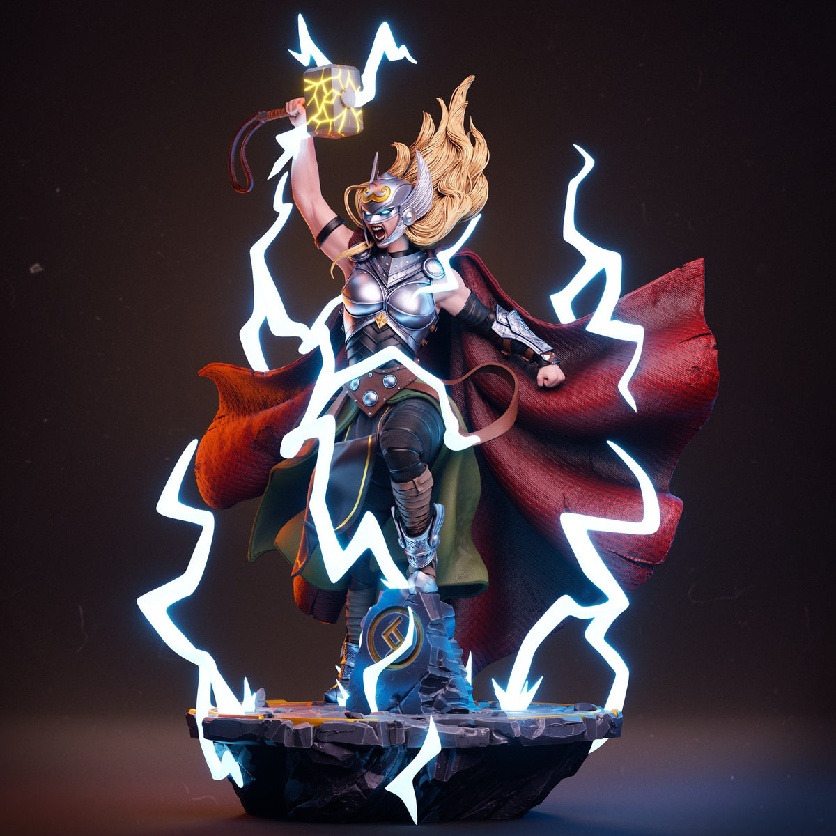 Lady Thor resin figure