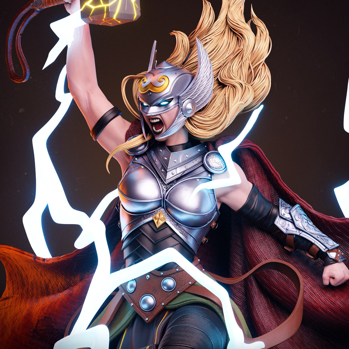 Lady Thor resin figure
