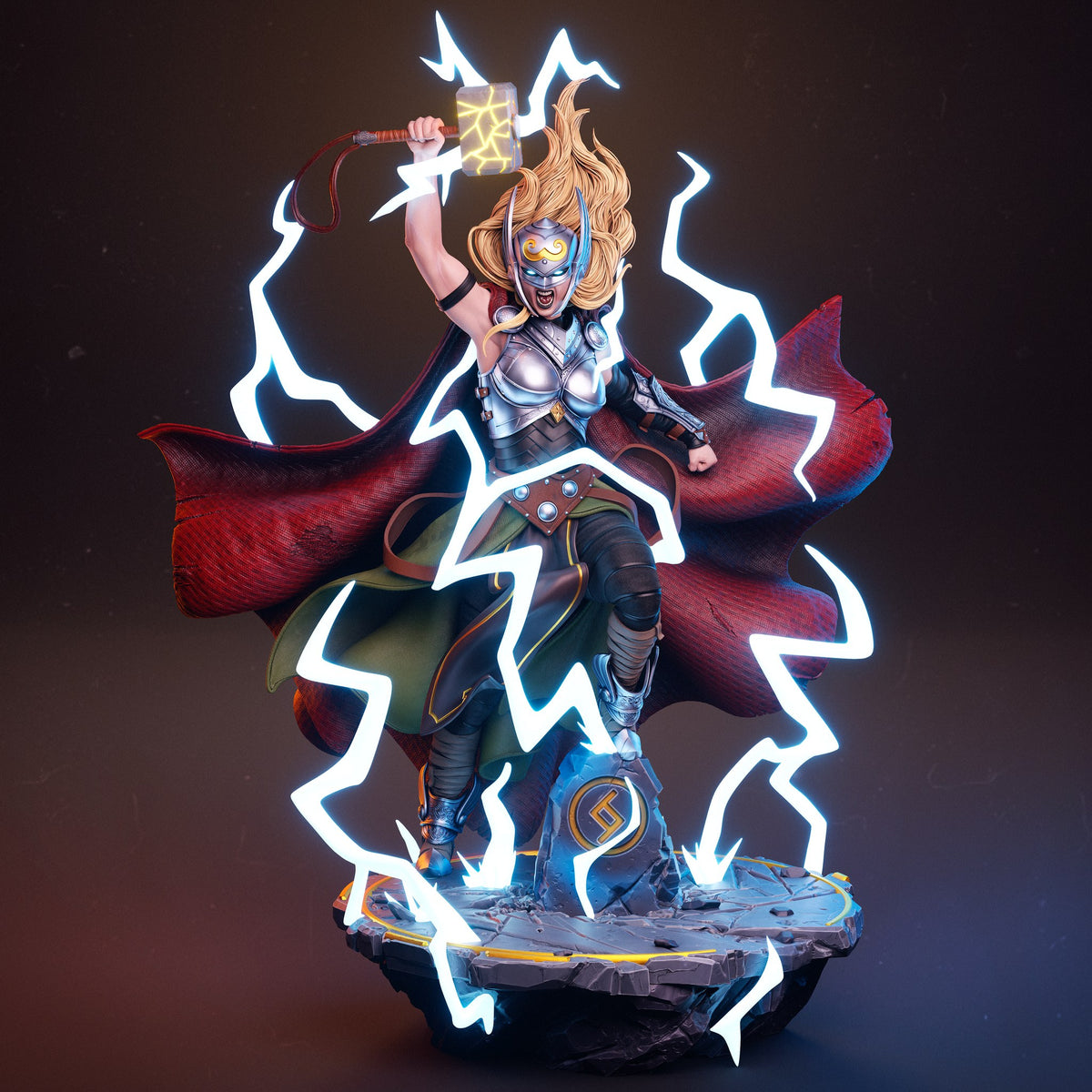Lady Thor resin figure