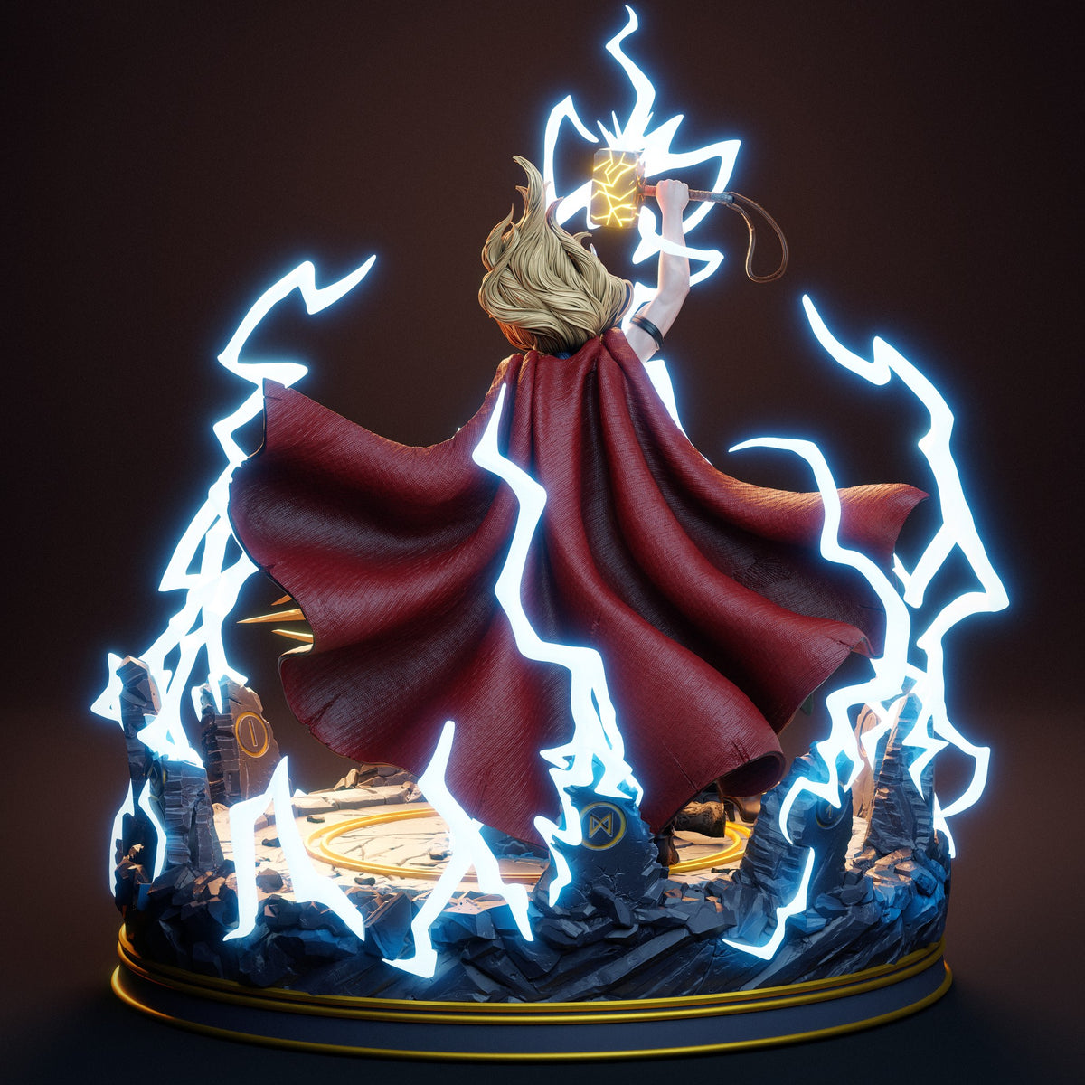 Lady Thor resin figure