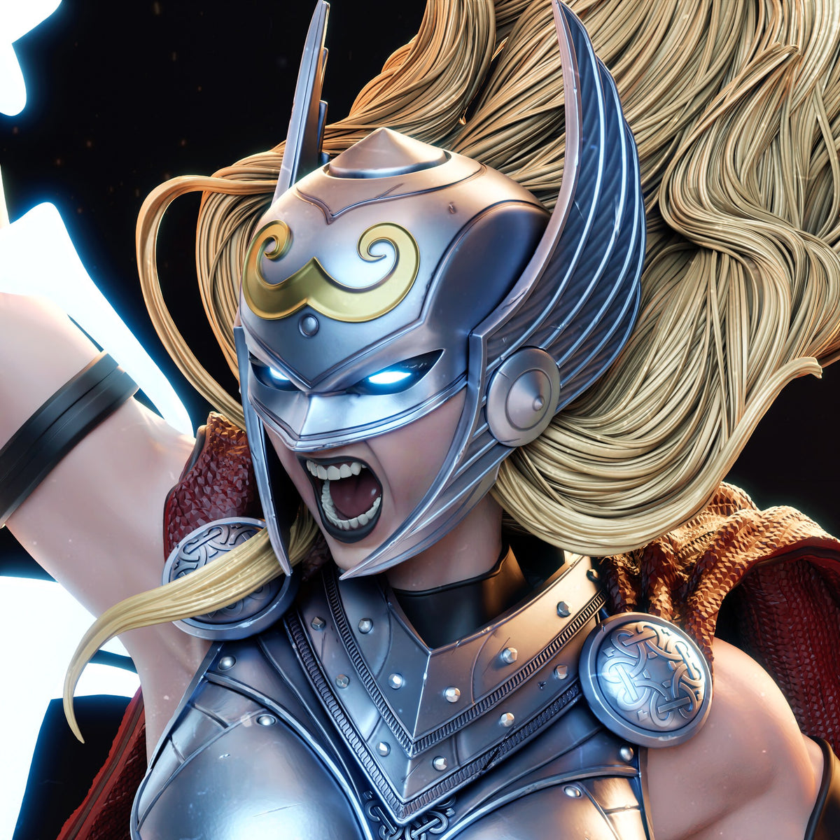 Lady Thor resin figure