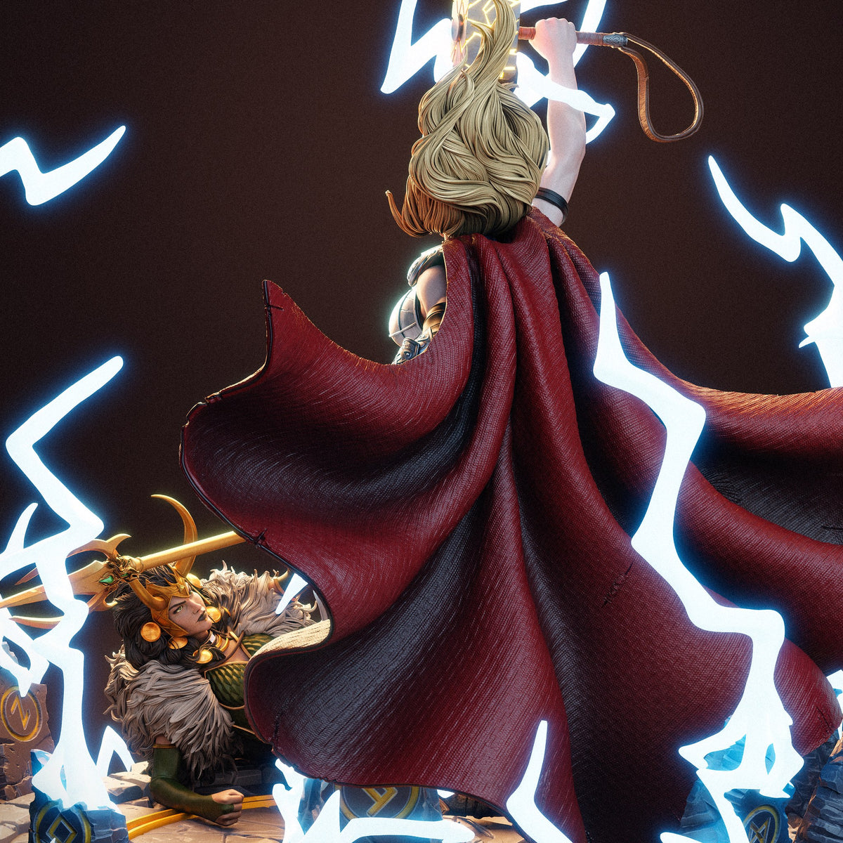 Lady Thor resin figure