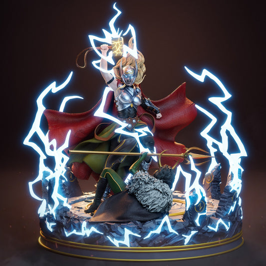 Lady Thor resin figure