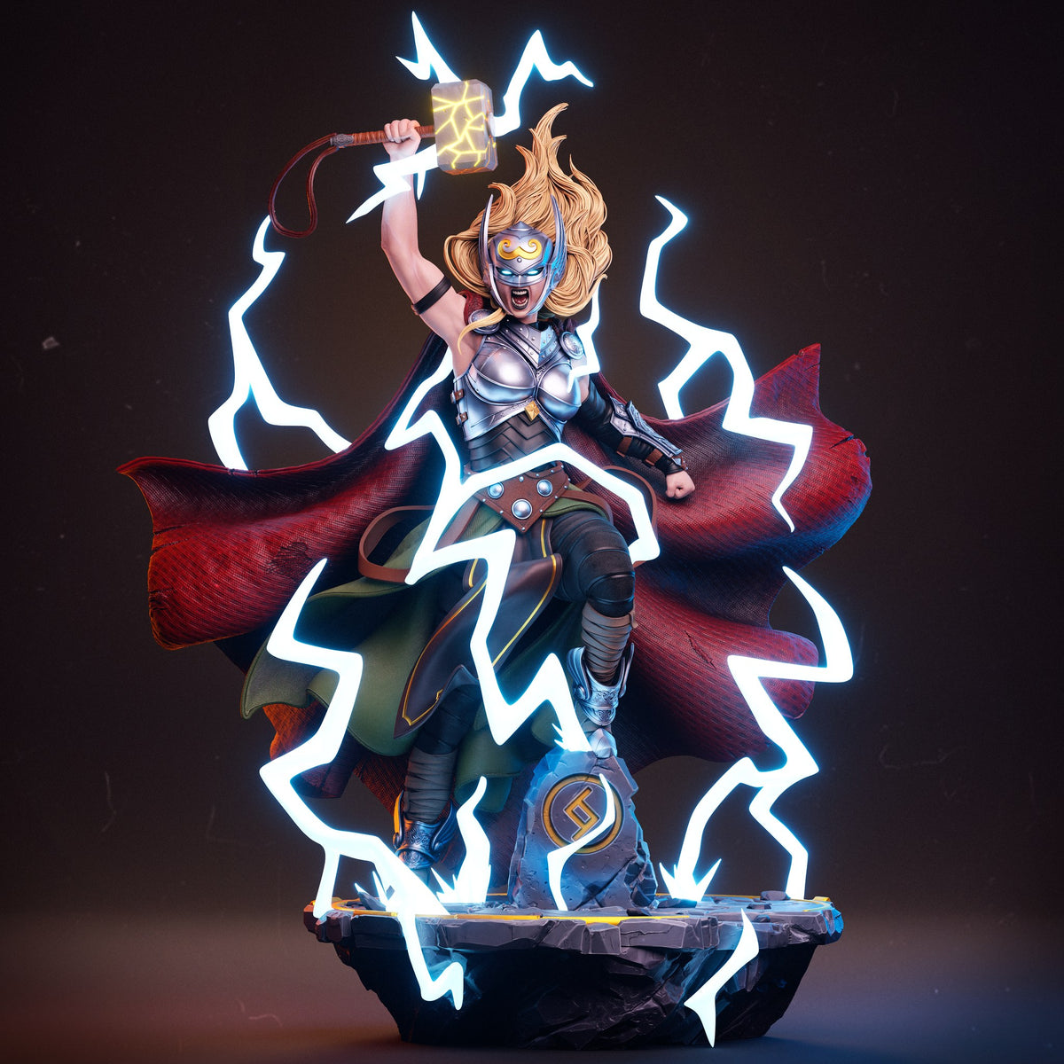 Lady Thor resin figure