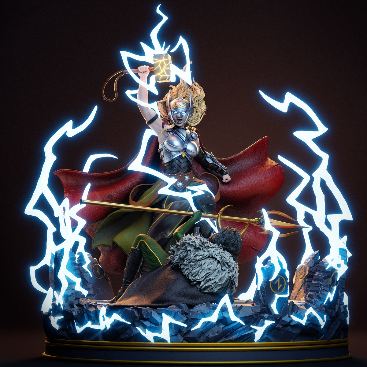 Lady Thor resin figure