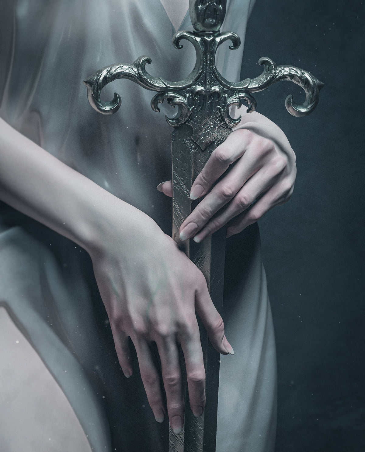Lady of the Lake resin figure
