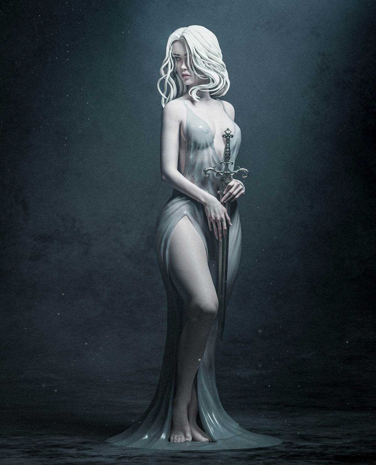 Lady of the Lake resin figure