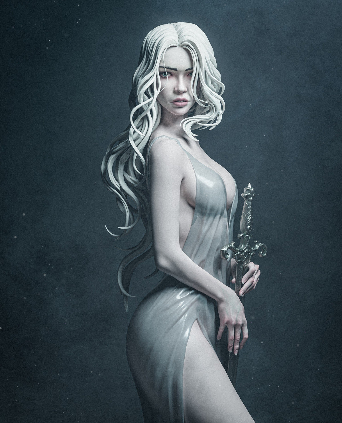 Lady of the Lake resin figure