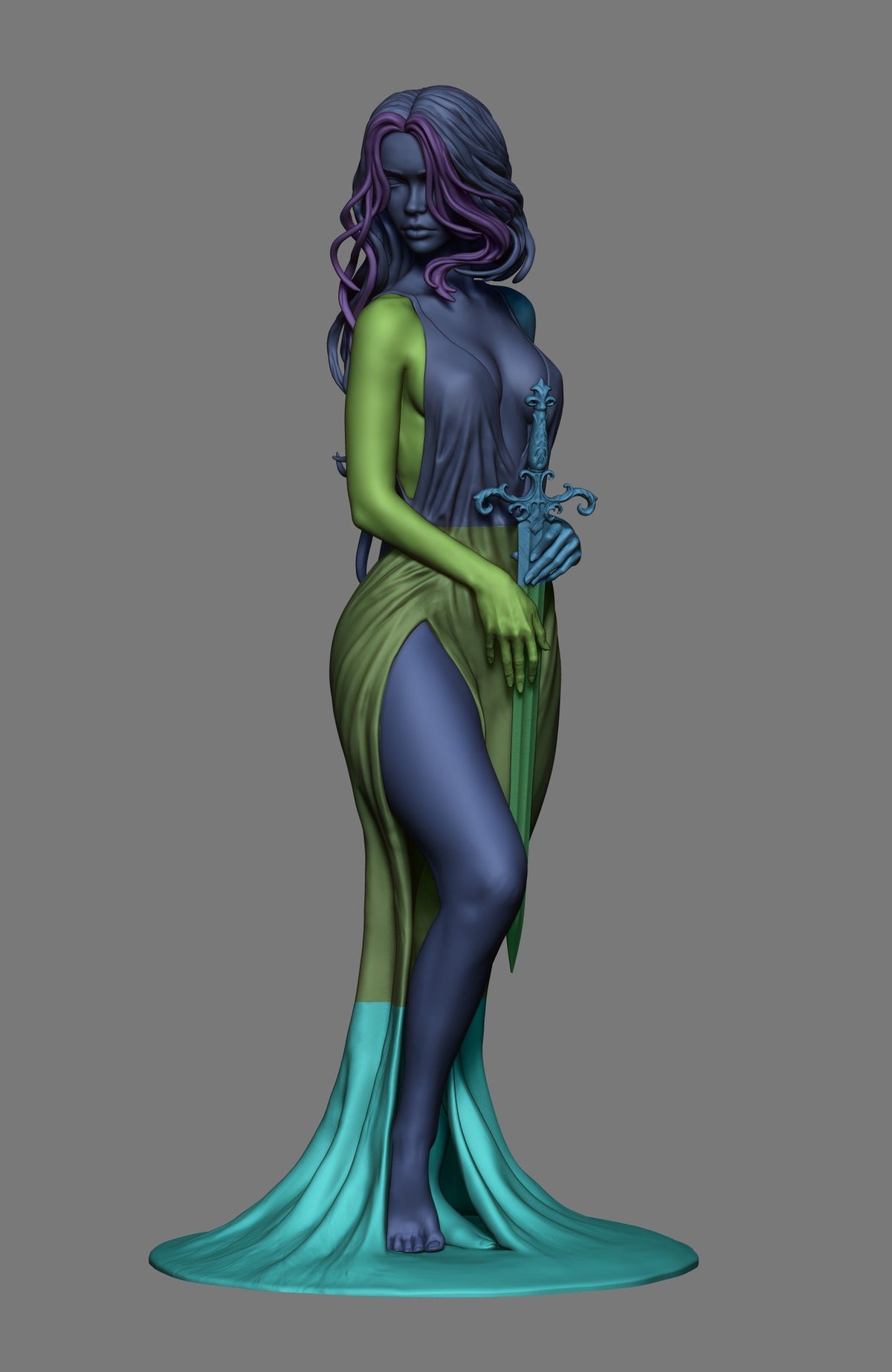 Lady of the Lake resin figure