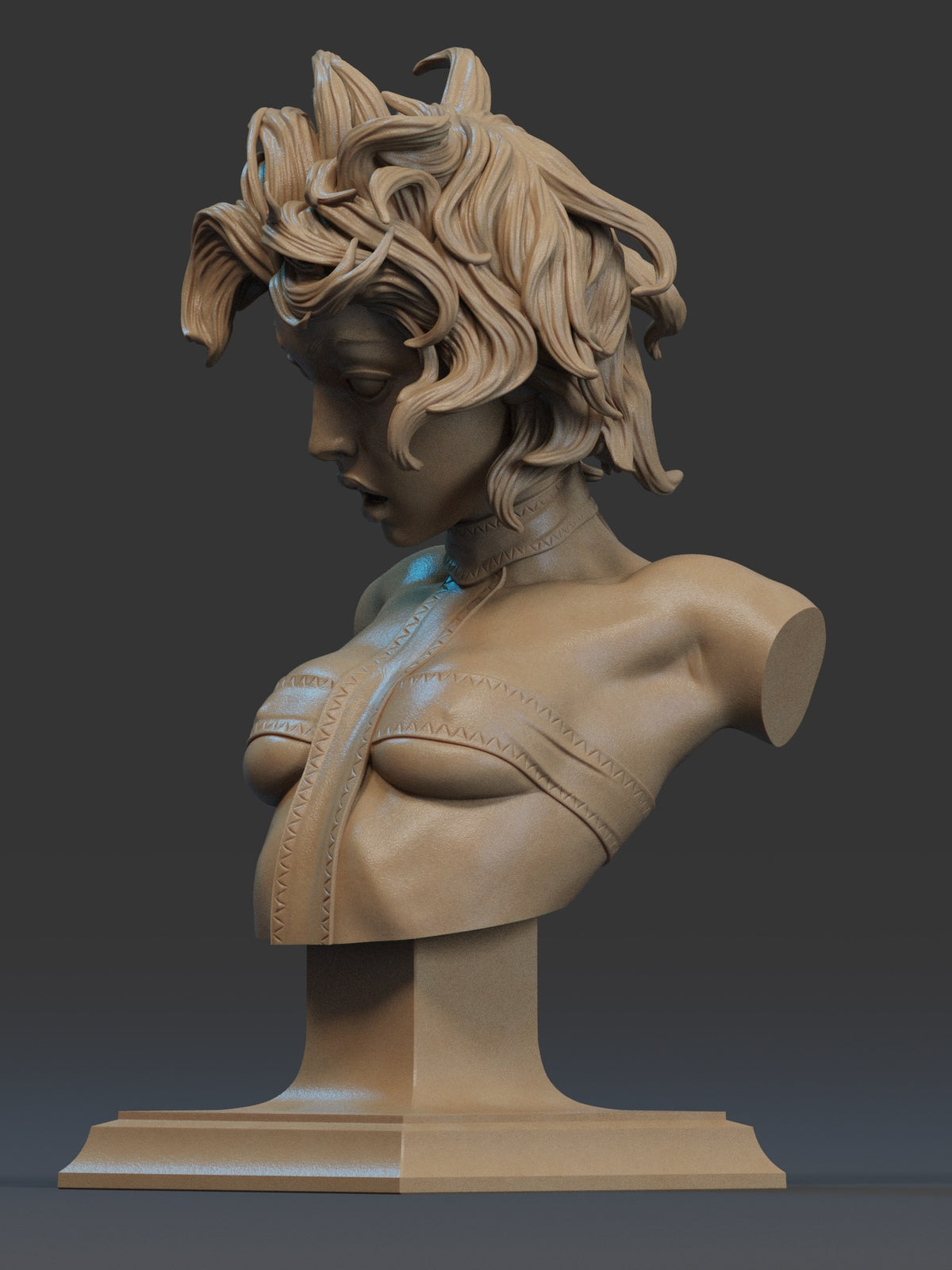 Leeloo resin figure
