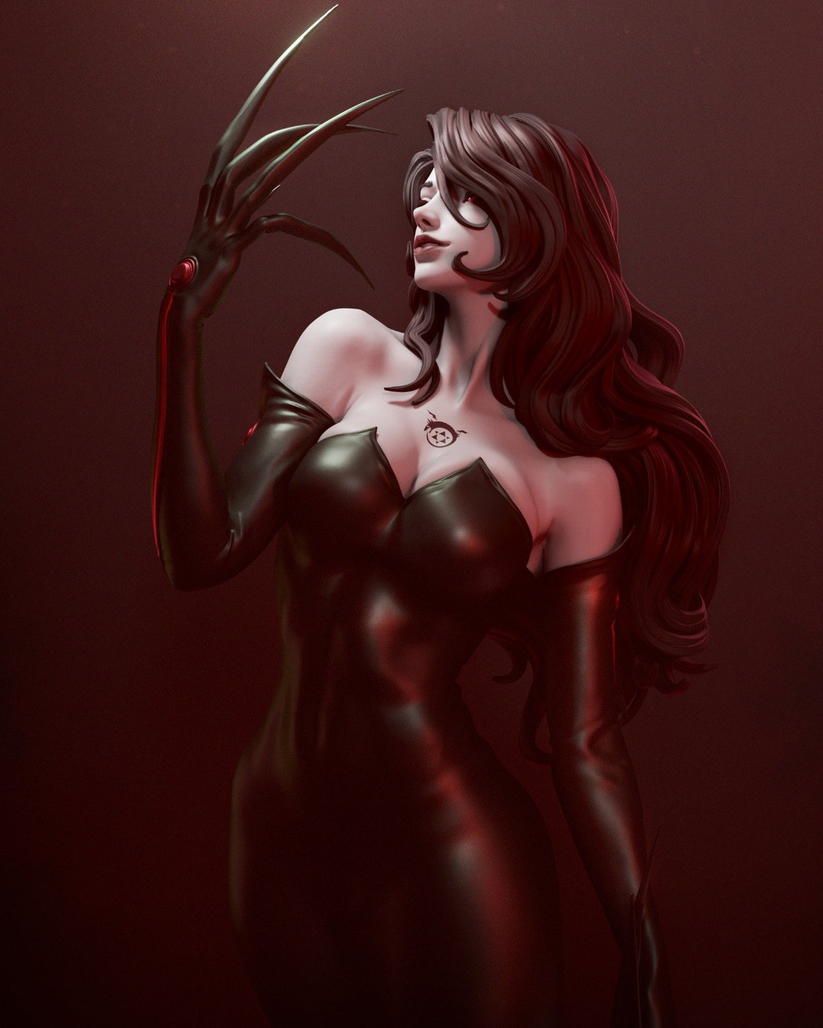 Lust resin figure