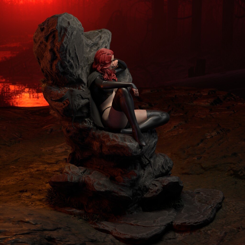 Madelyne Pryor resin figure