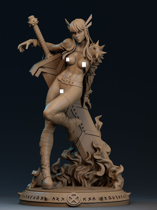 Magik resin figure