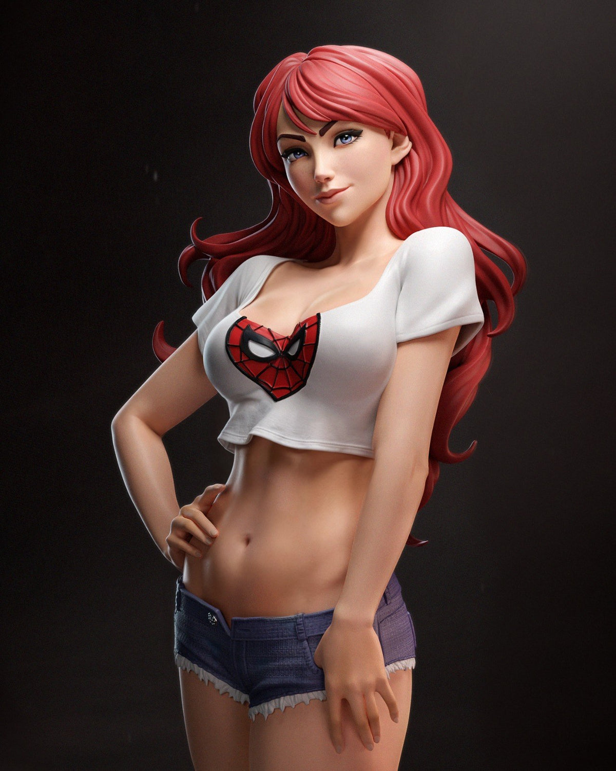 Mary Jane resin figure