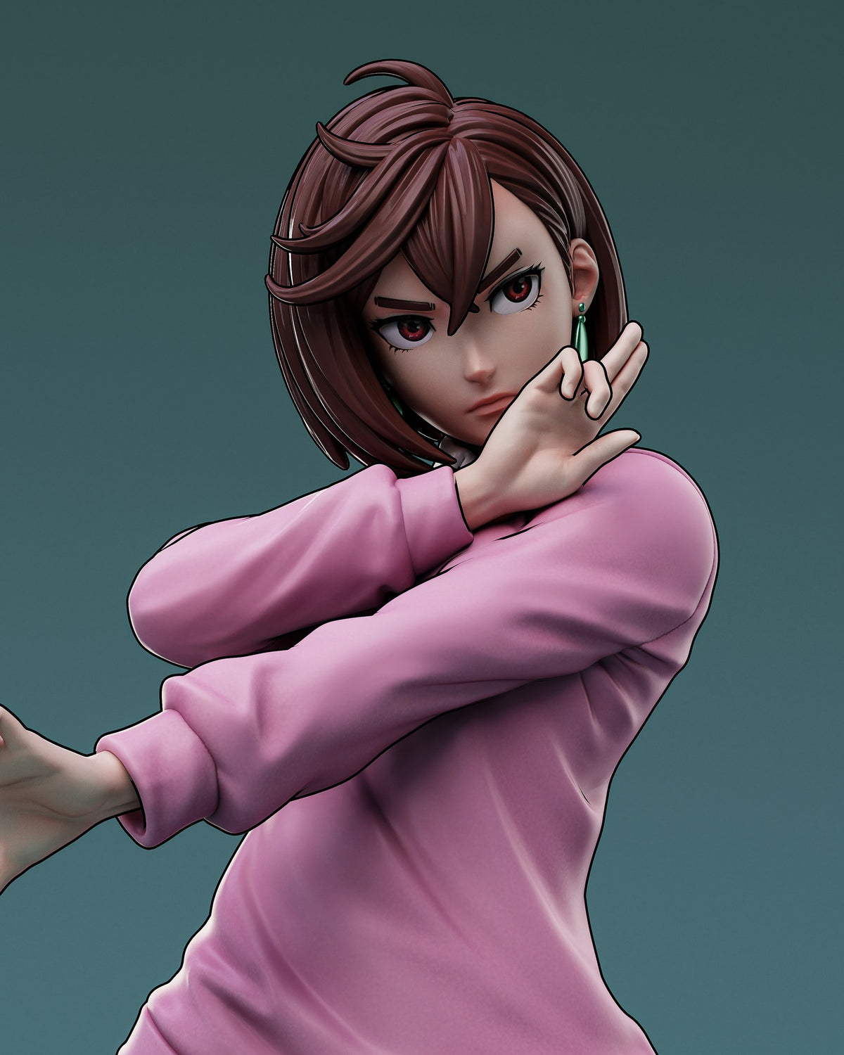 Momo Ayase resin figure