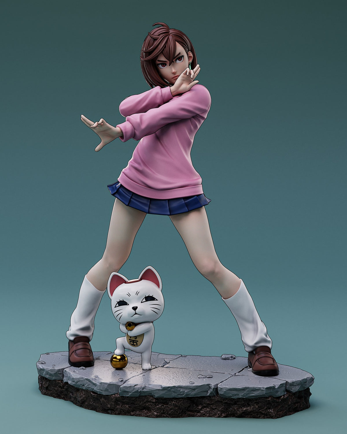 Momo Ayase resin figure