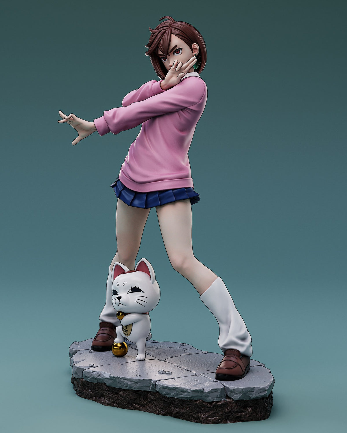 Momo Ayase resin figure