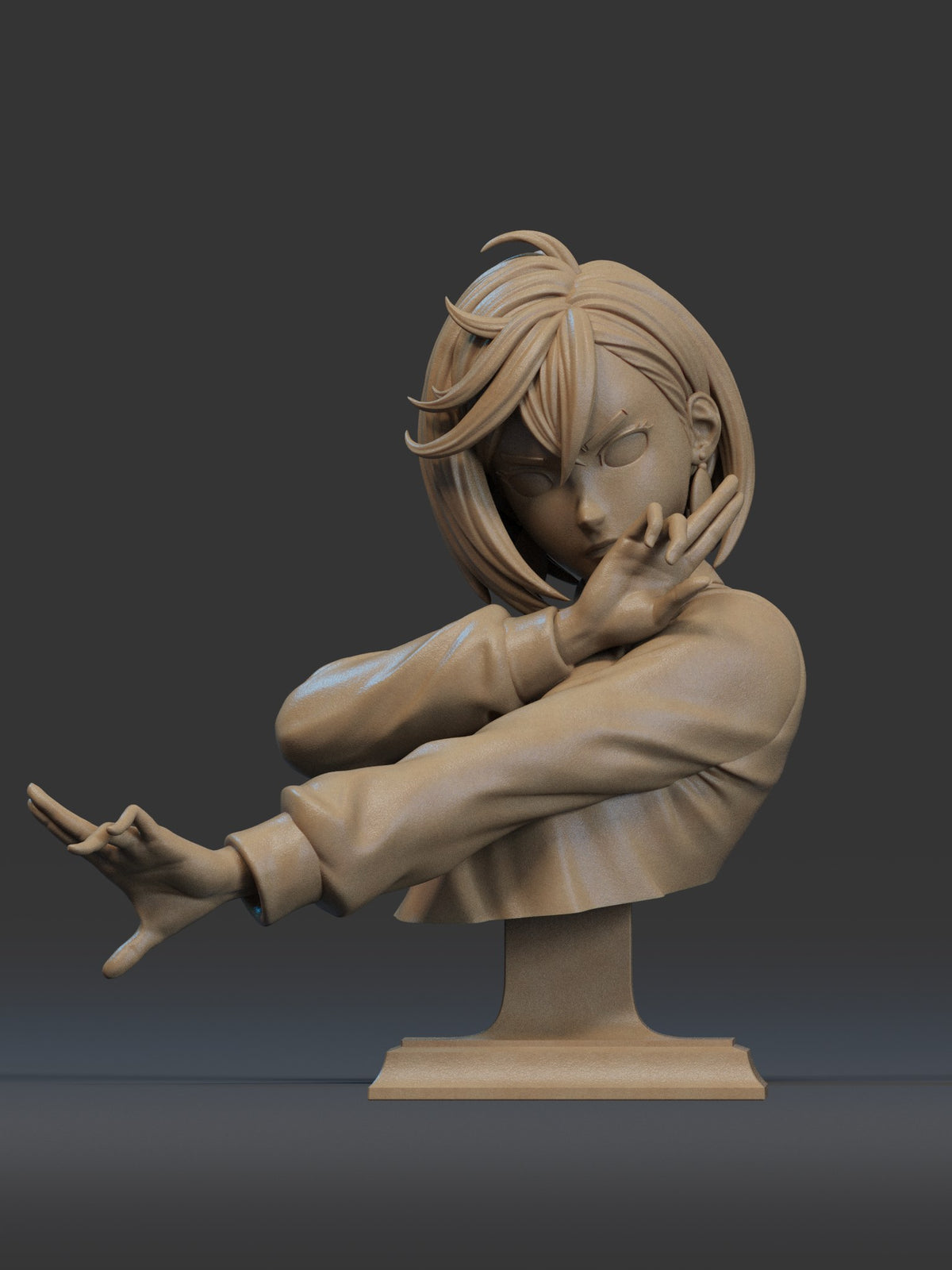 Momo Ayase resin figure