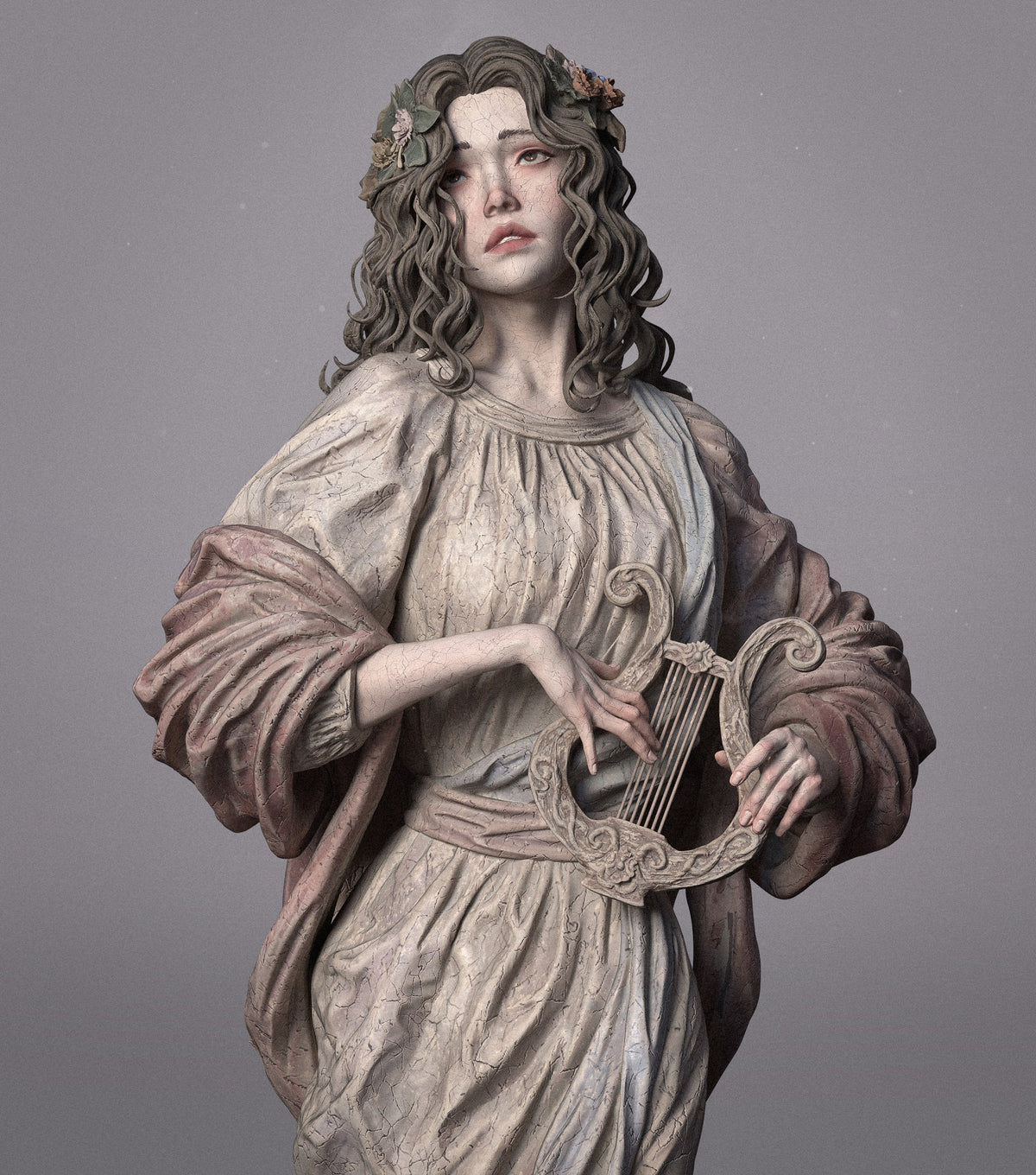 Muse resin figure