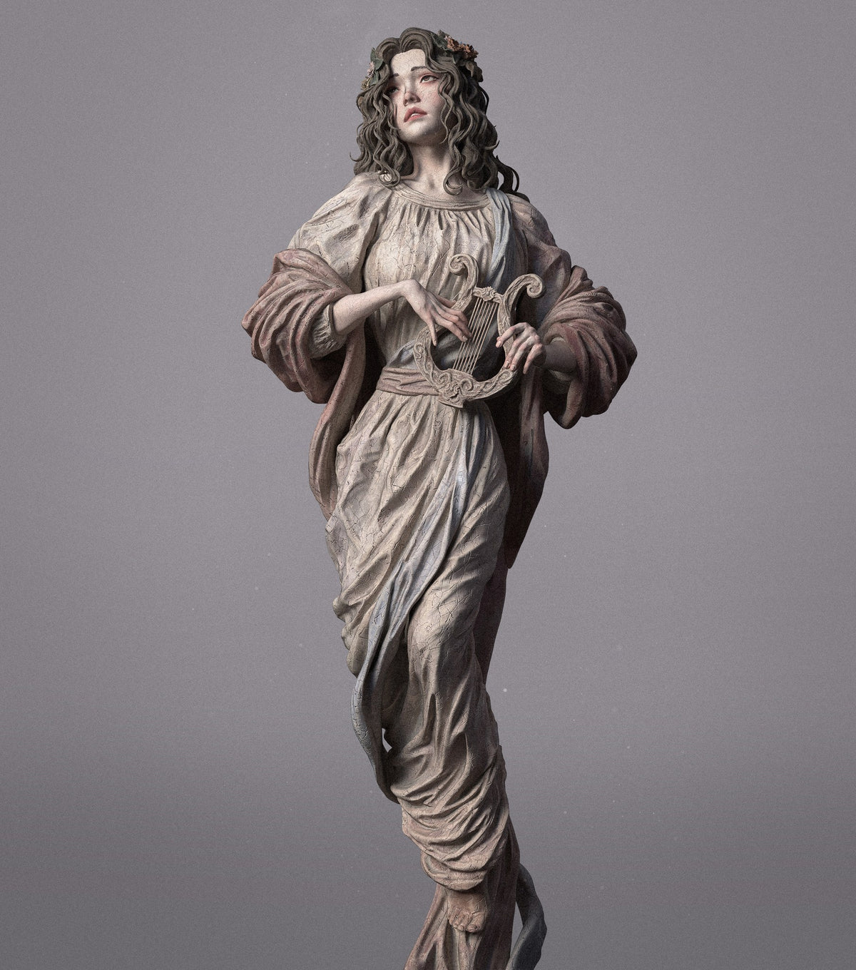 Muse resin figure