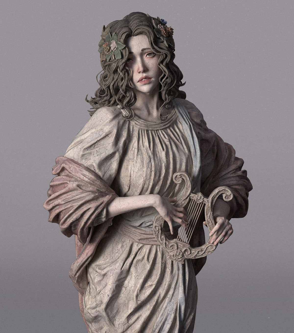 Muse resin figure