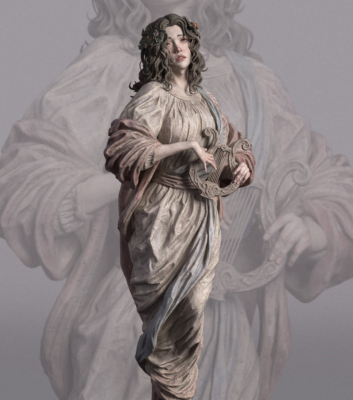 Muse resin figure