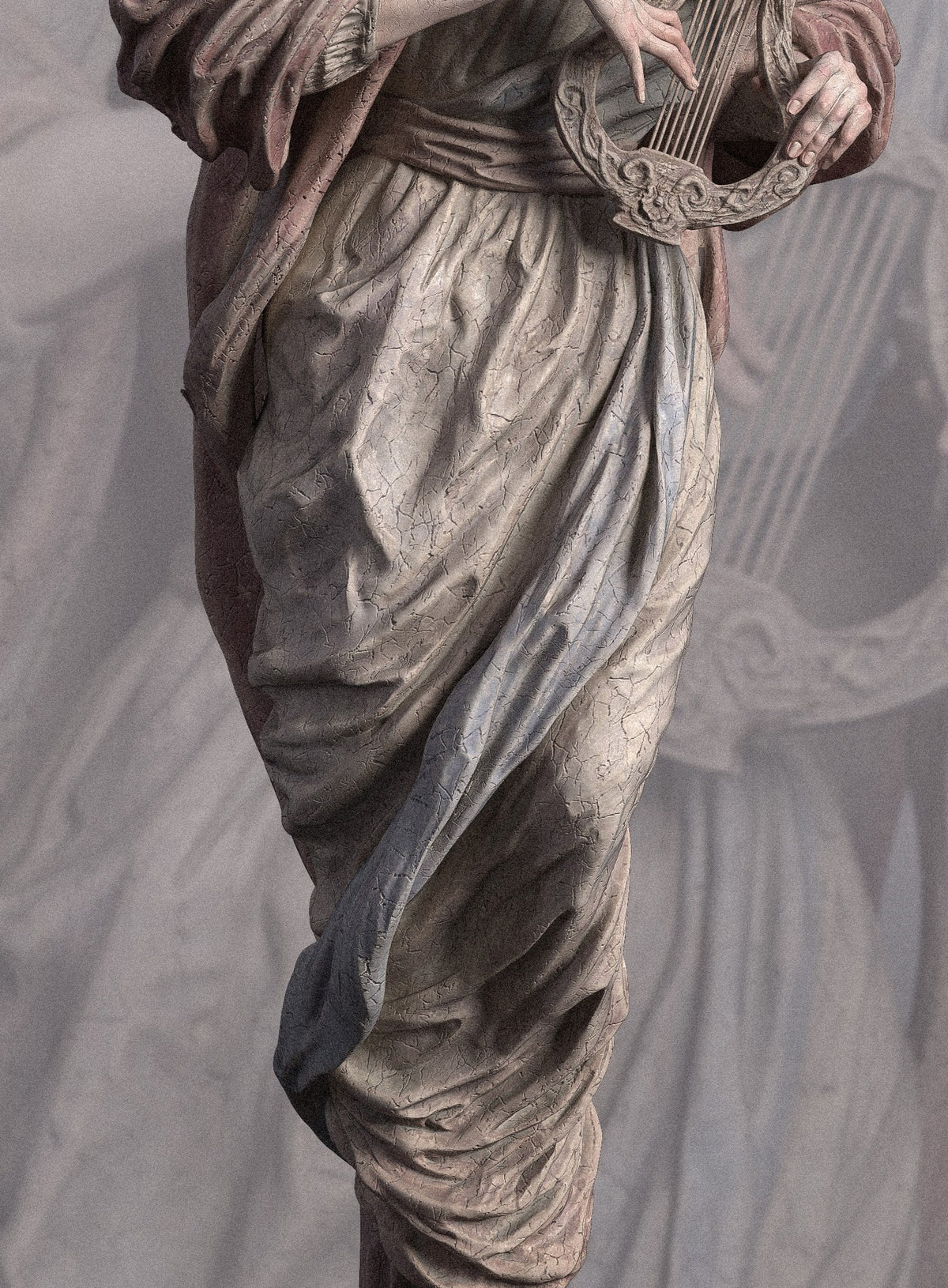 Muse resin figure