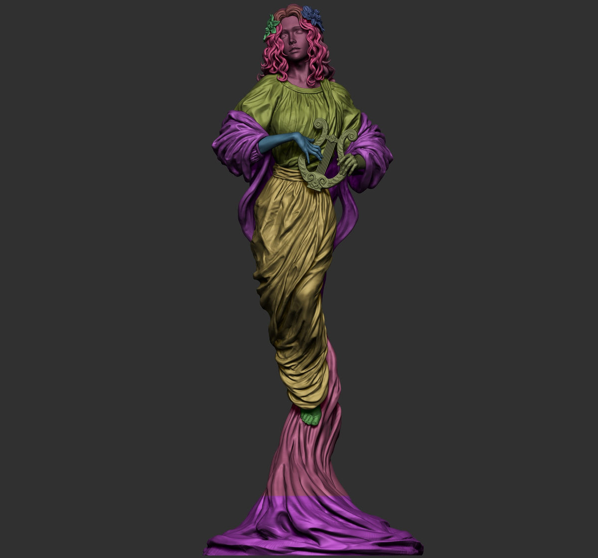 Muse resin figure