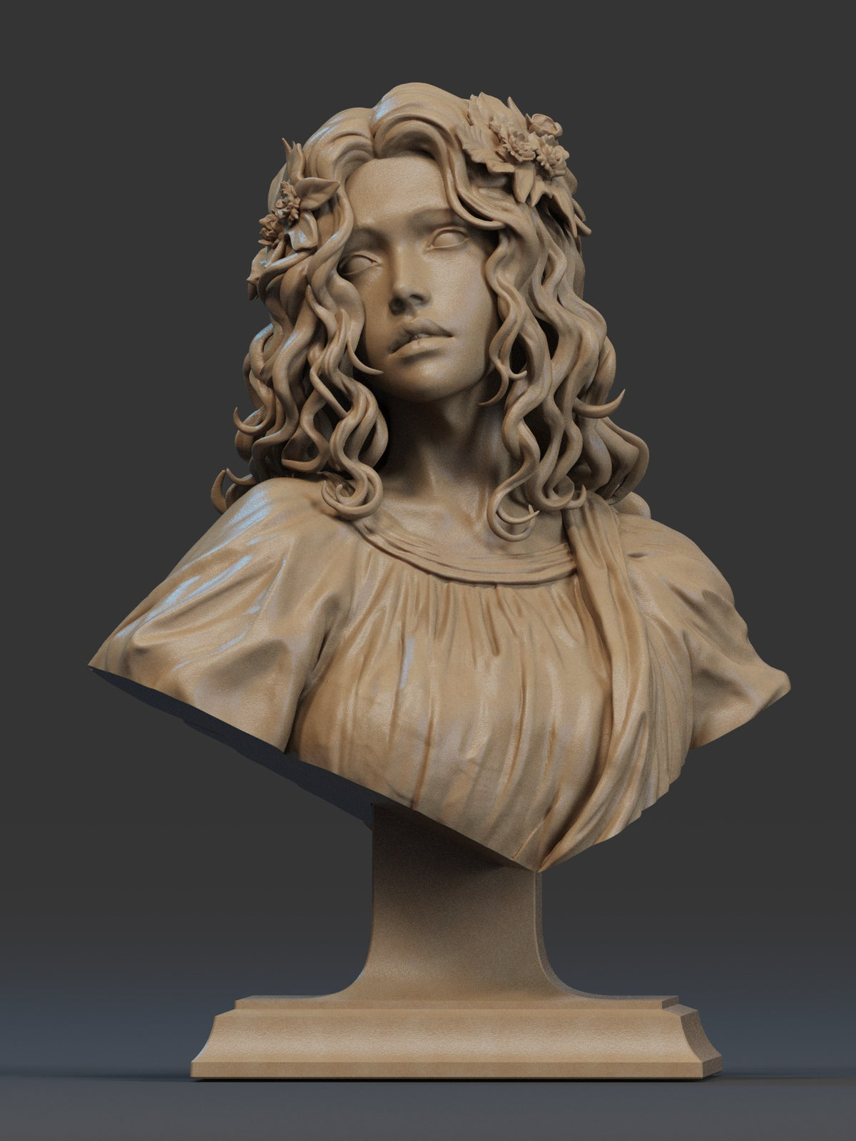 Muse resin figure