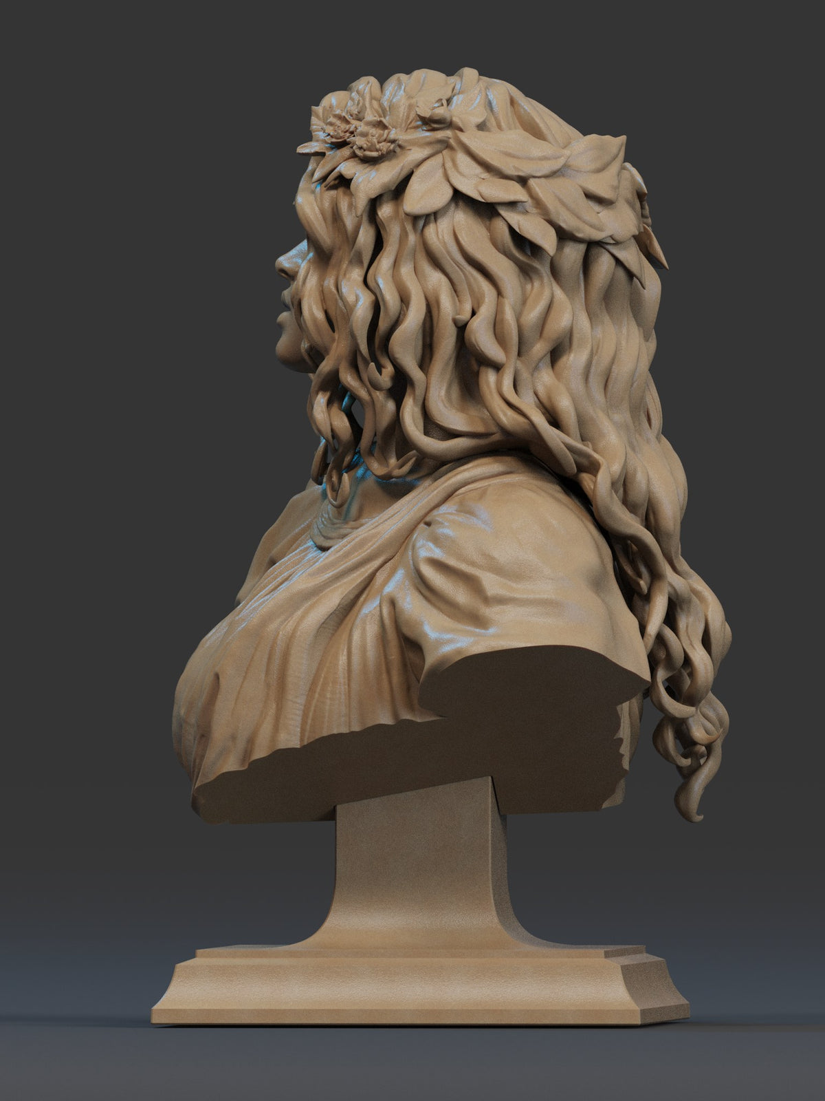 Muse resin figure