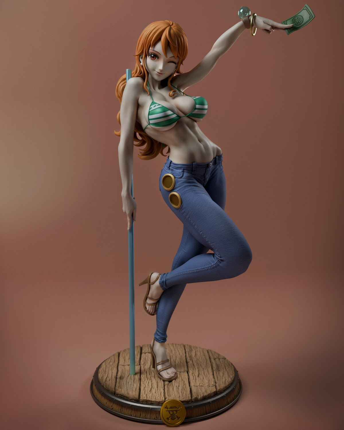 Nami resin figure