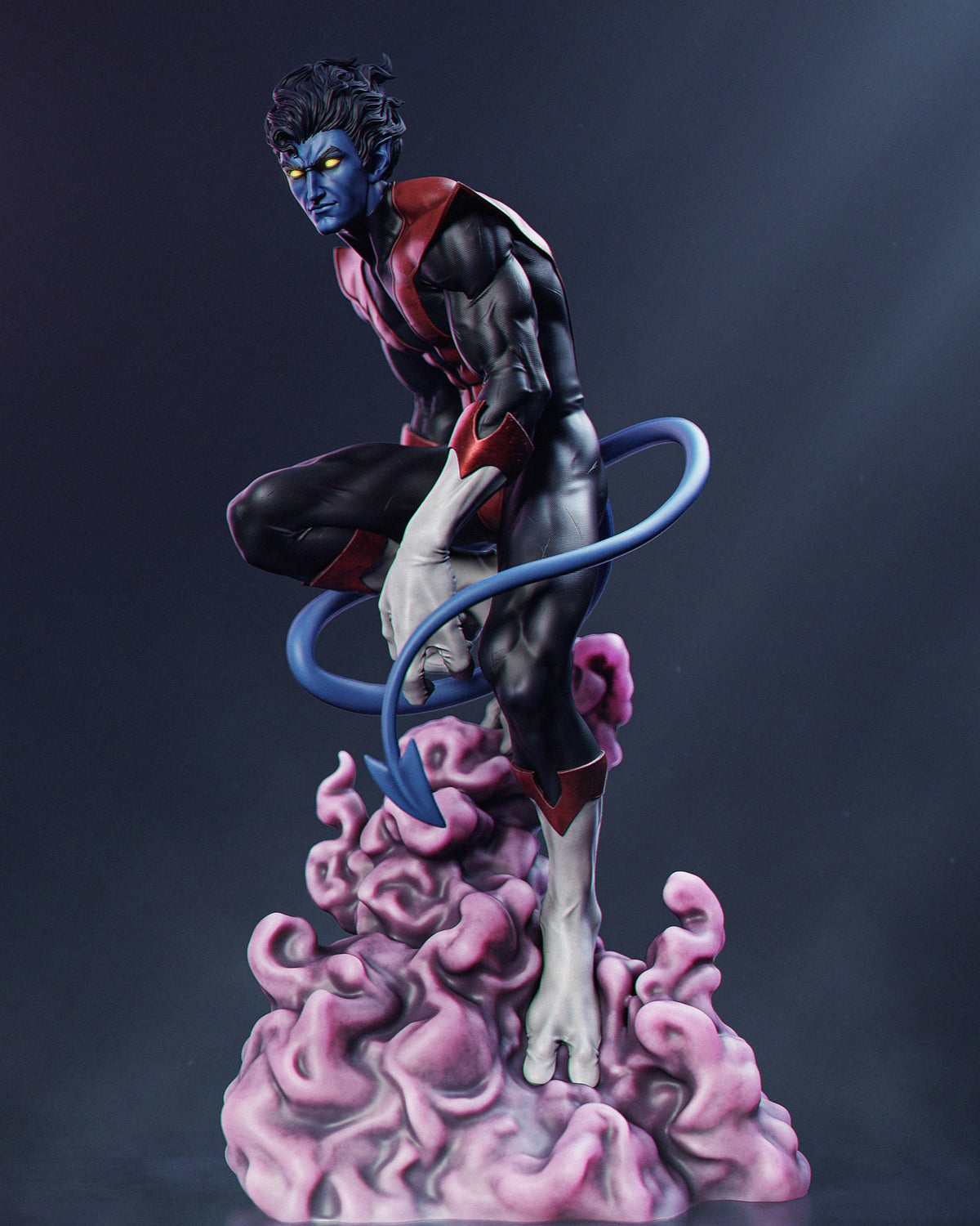 Nightcrawler resin figure