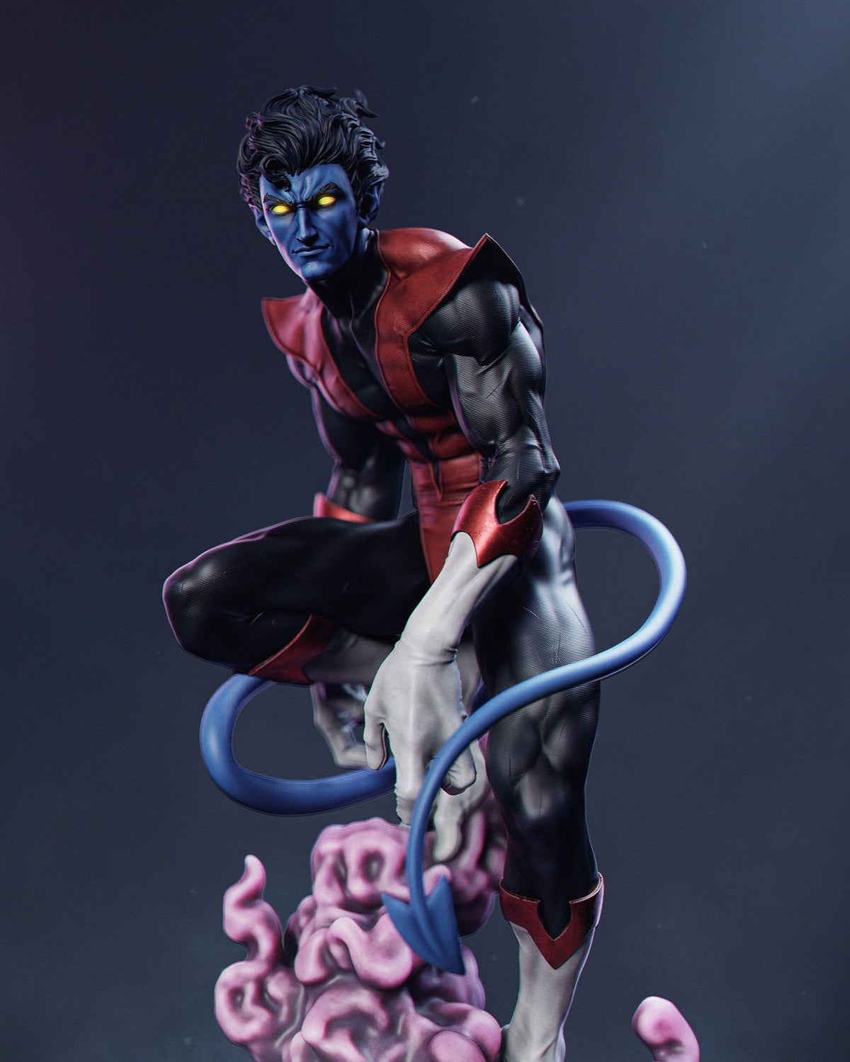 Nightcrawler resin figure
