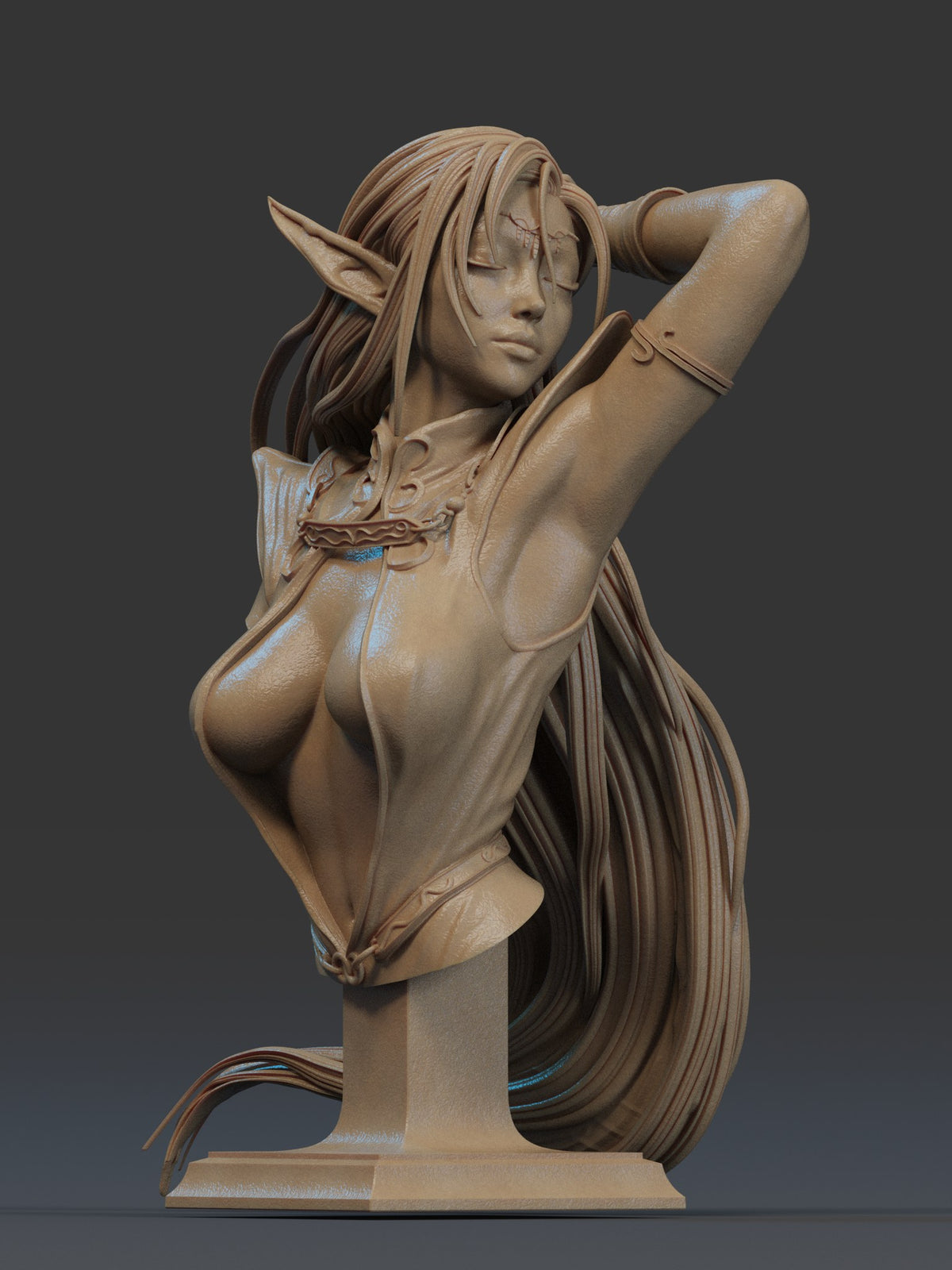 Pirotess resin figure