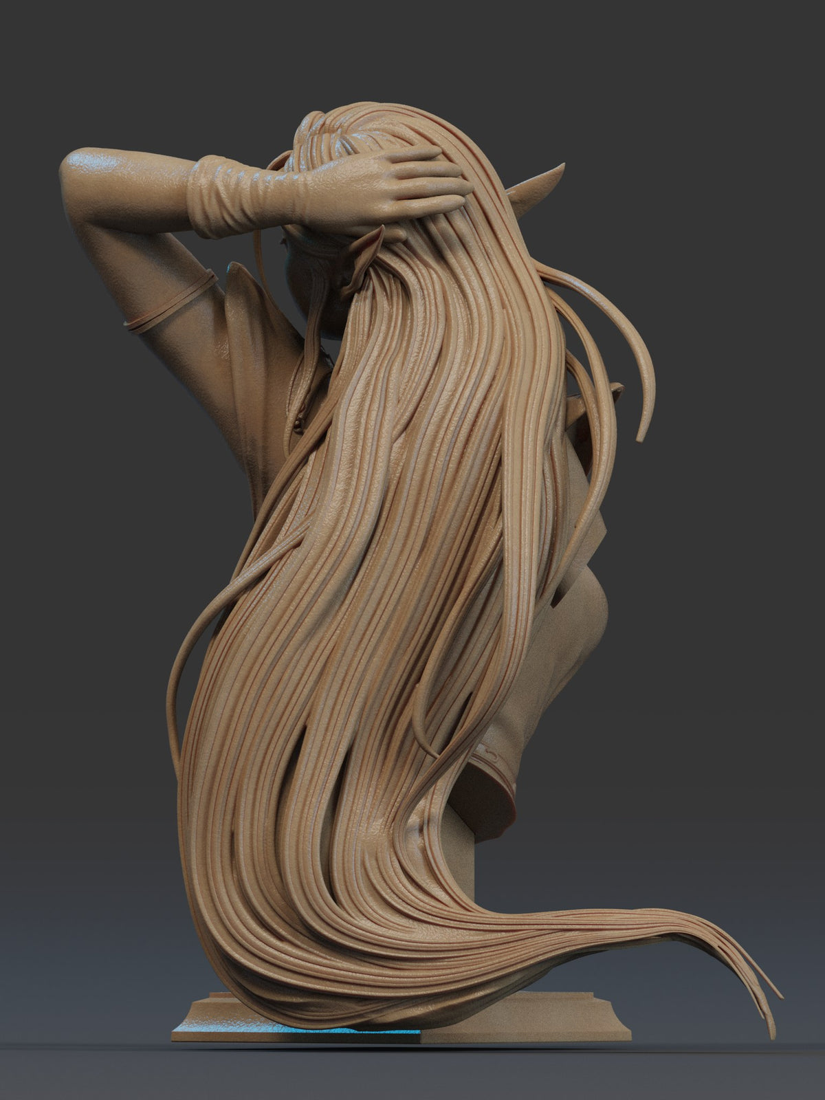 Pirotess resin figure