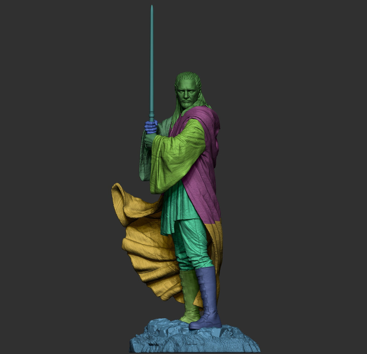 Qui Gon Jinn resin figure