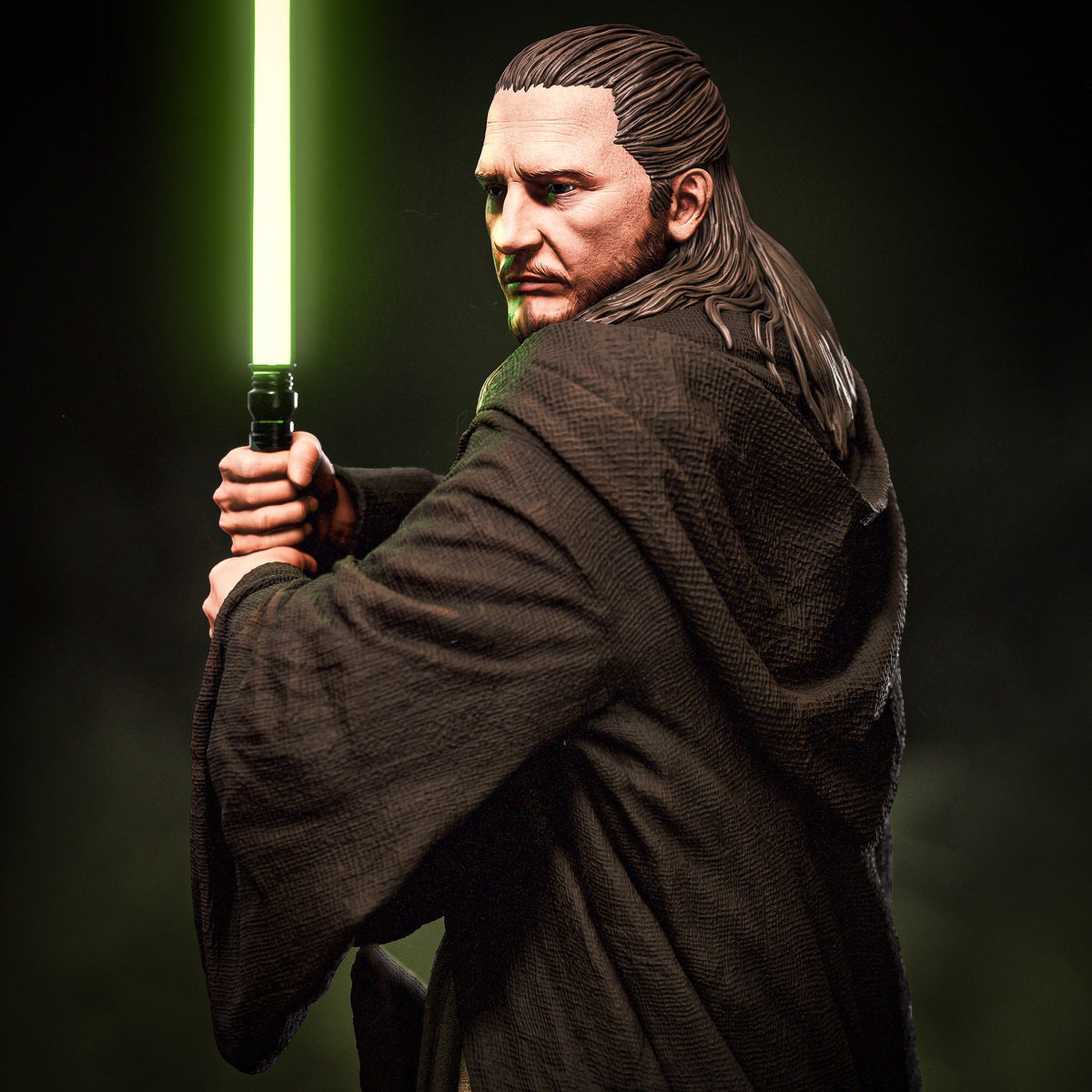 Qui Gon Jinn resin figure