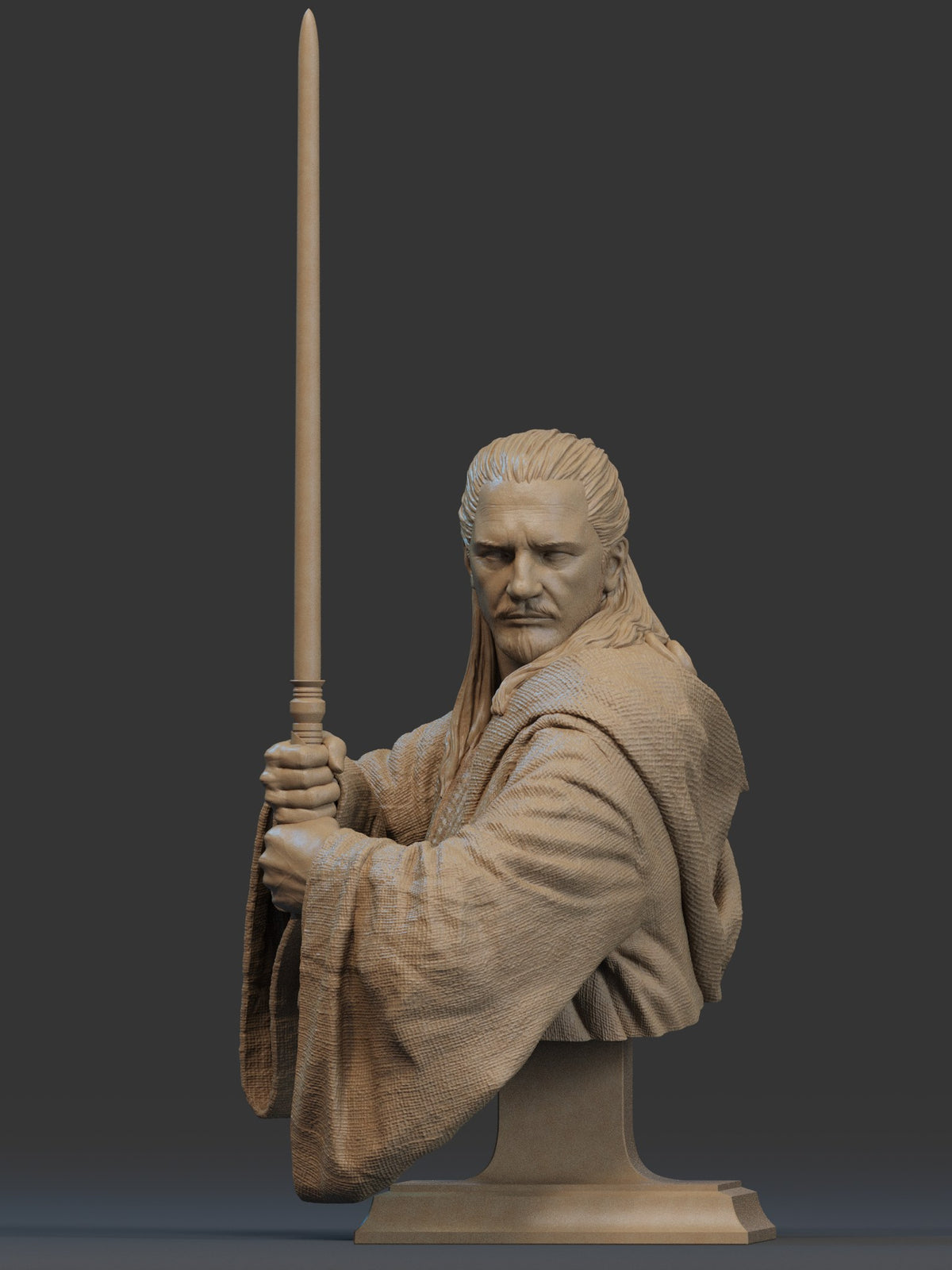 Qui Gon Jinn resin figure