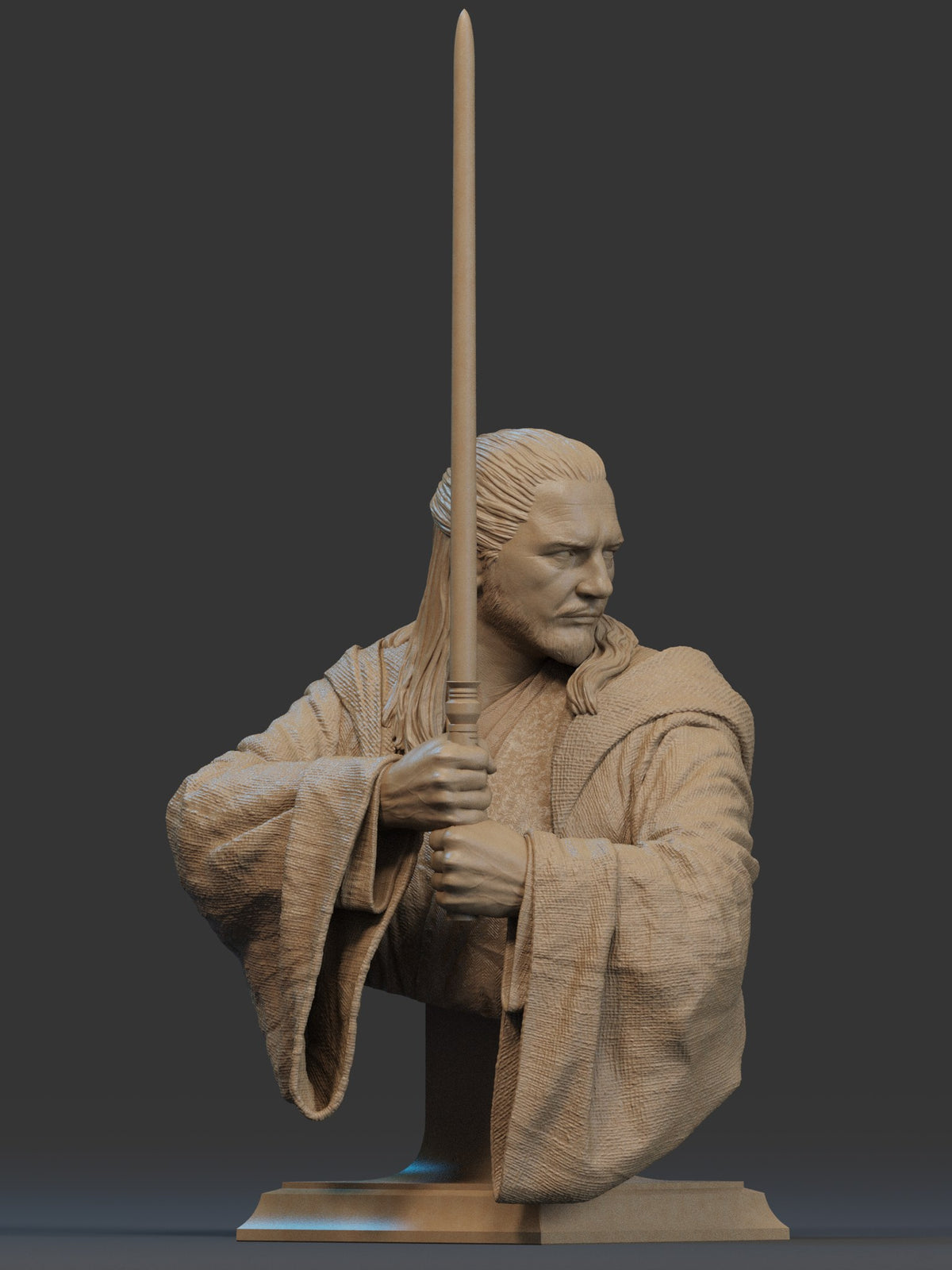 Qui Gon Jinn resin figure