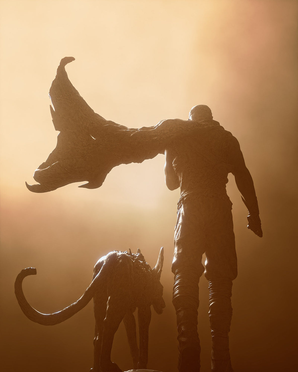 Riddick resin figure