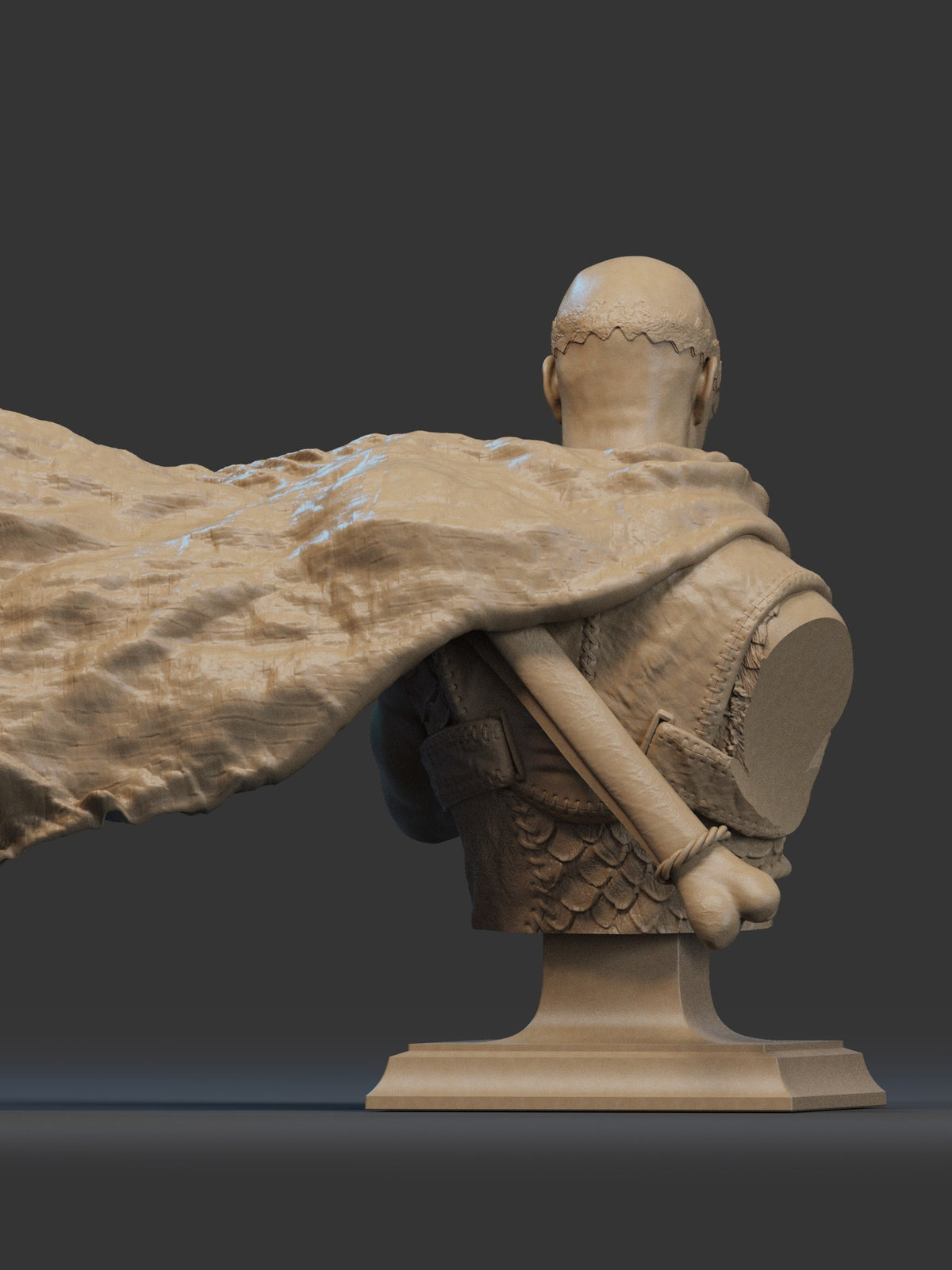 Riddick resin figure