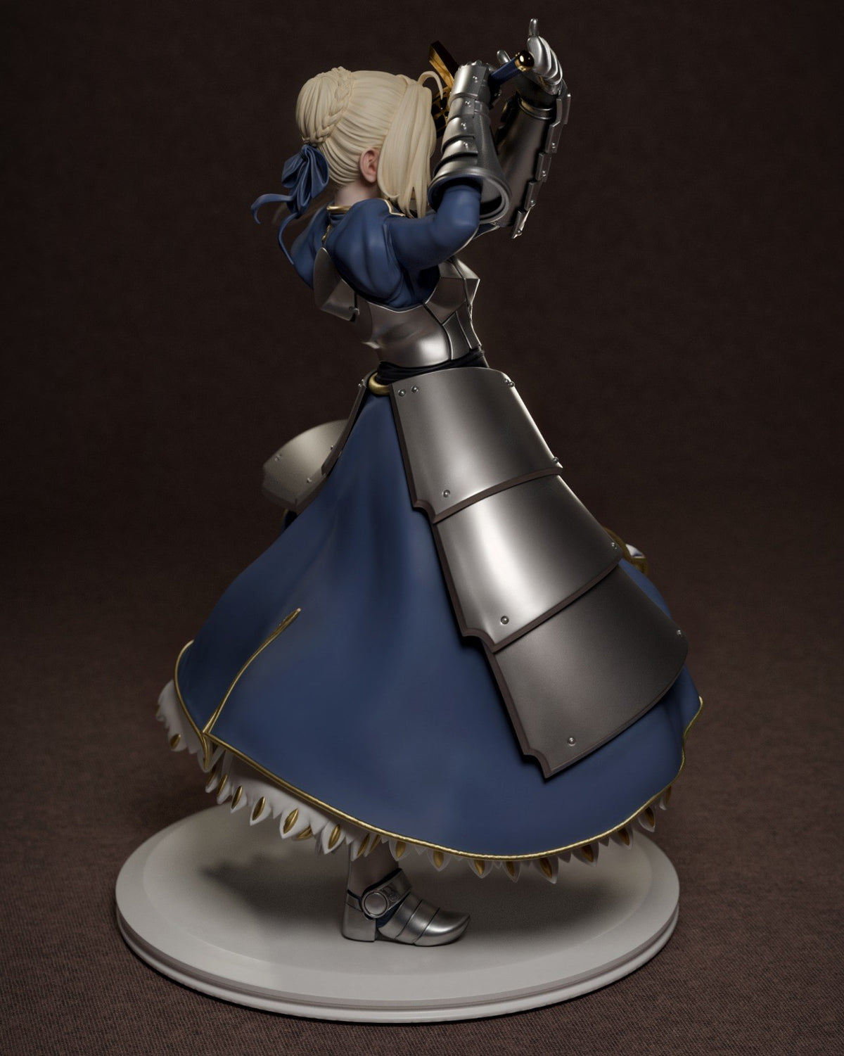 Saber resin figure