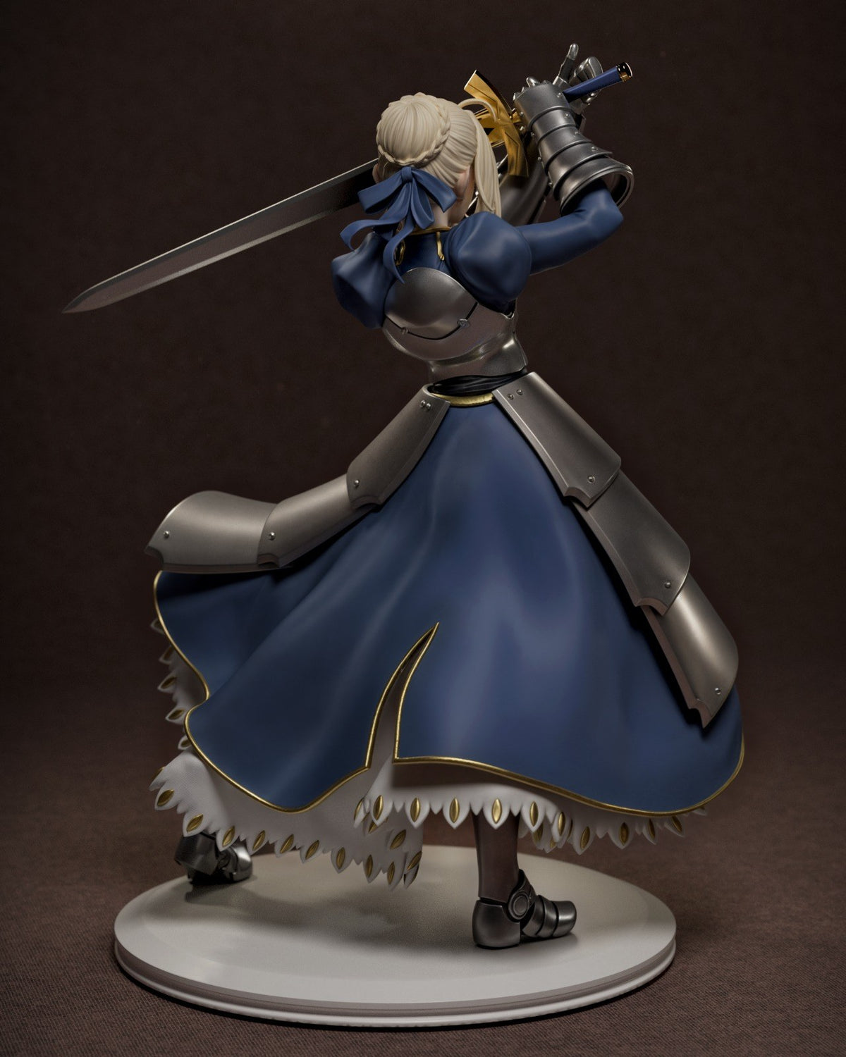 Saber resin figure