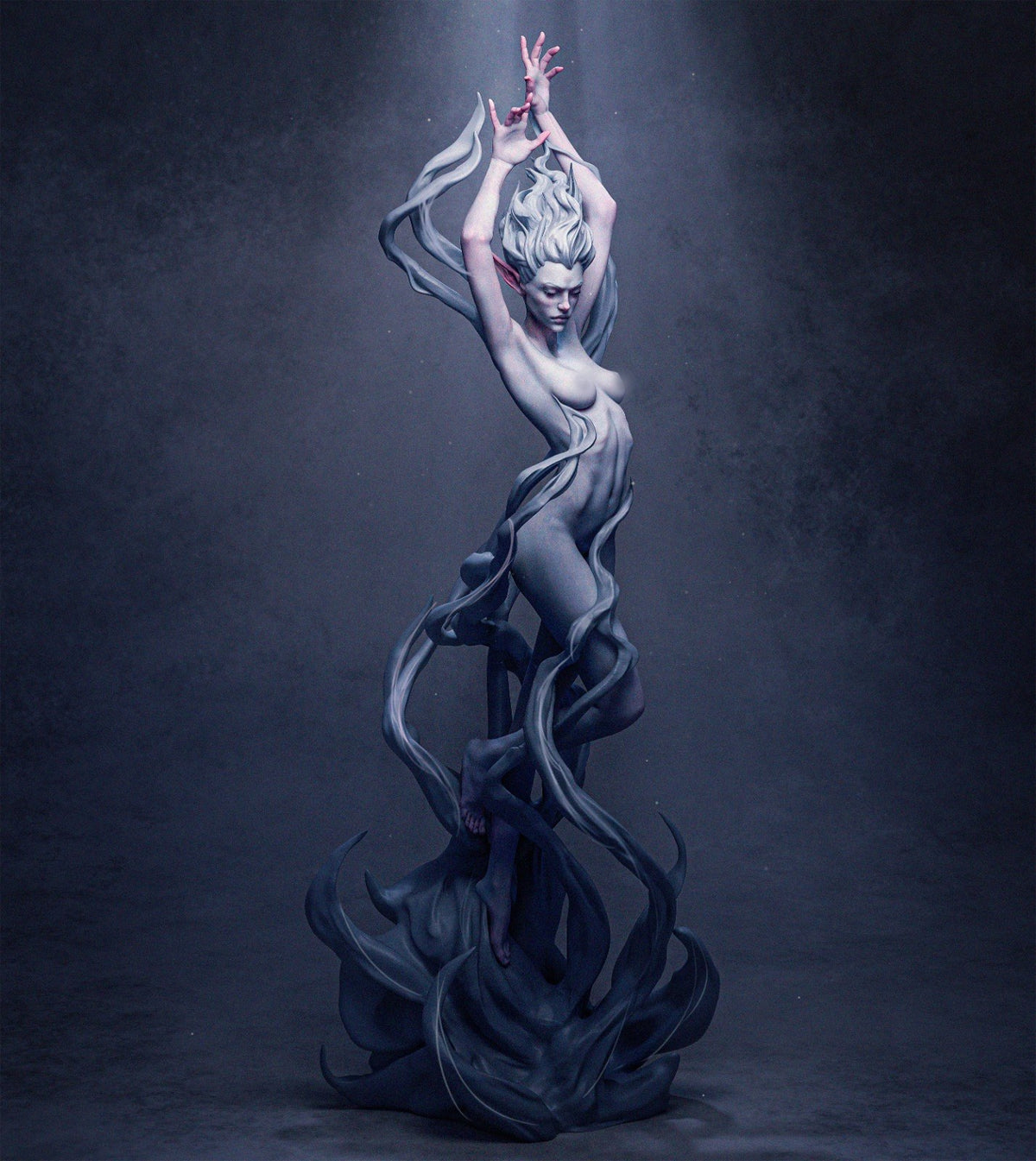 Sirena resin figure