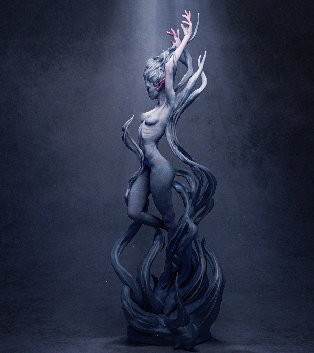 Sirena resin figure