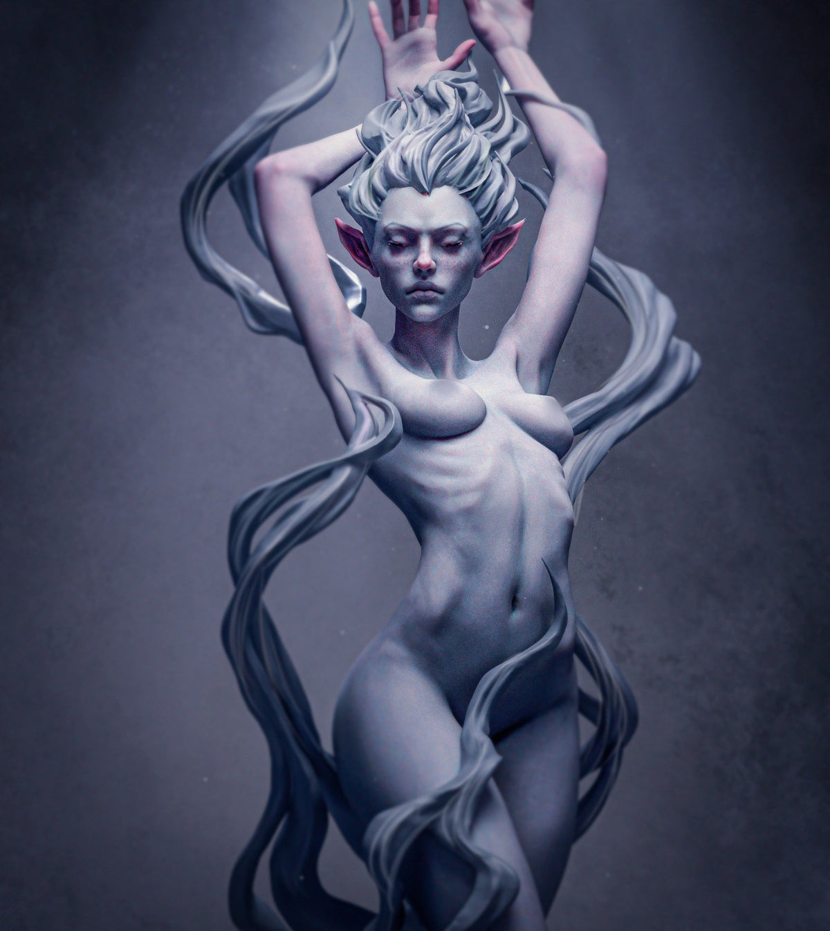 Sirena resin figure