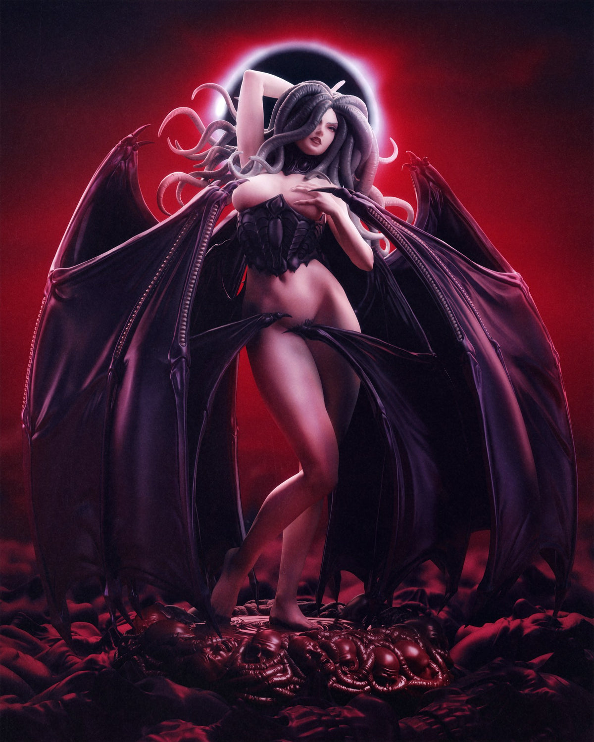 Slan resin figure