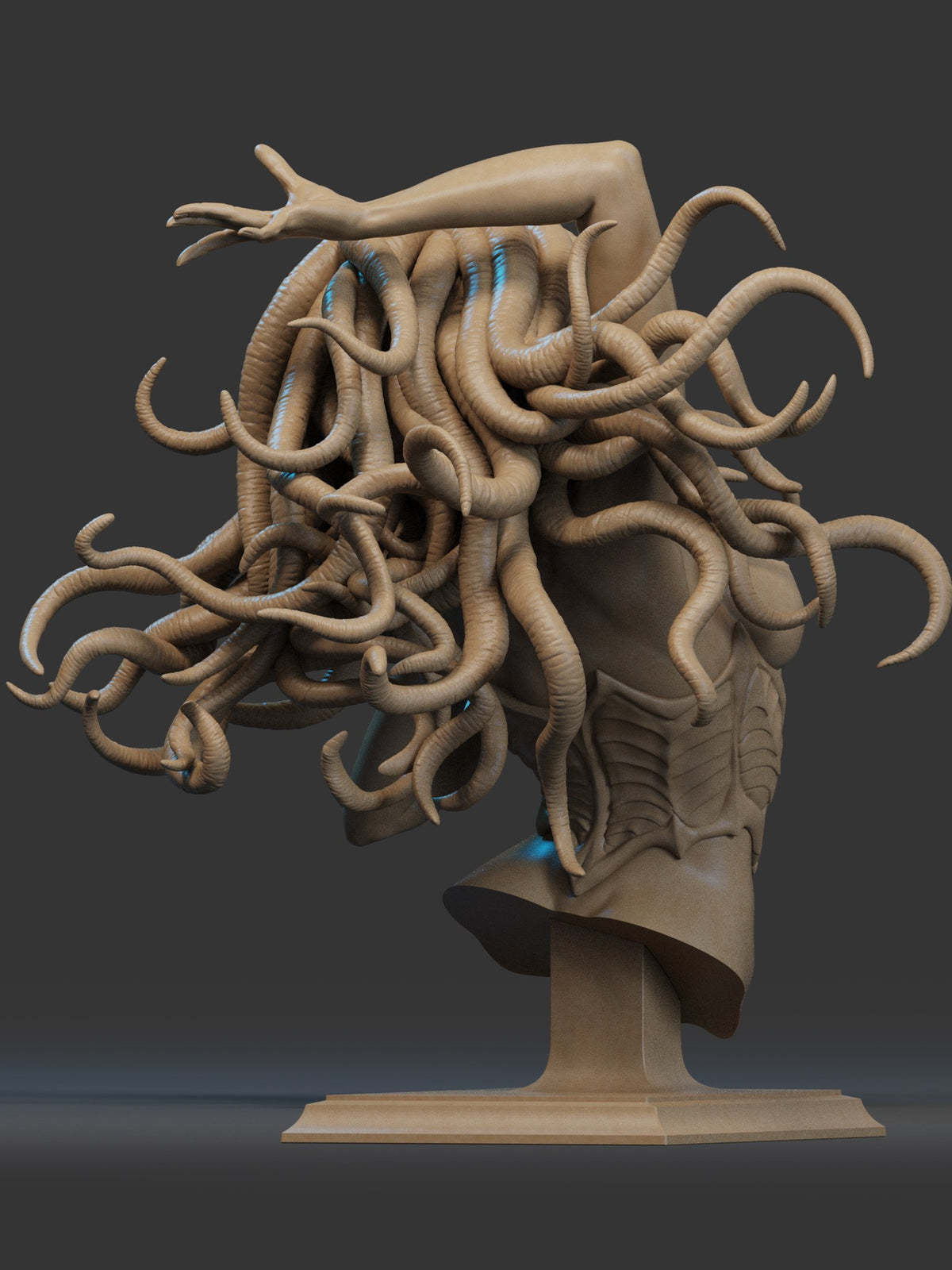 Slan resin figure